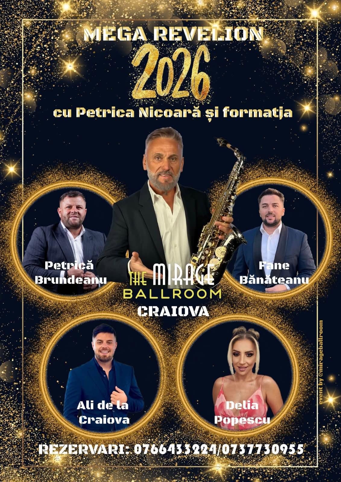 Revelion 2026 Mirage Ballroom Craiova